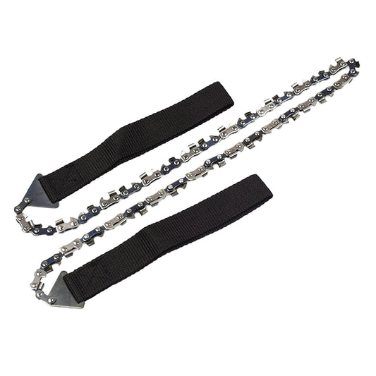 Rope Hand Chain Saw 25 High Reach Limb Hand Chain Saw with Rope Pouch Bag Black"