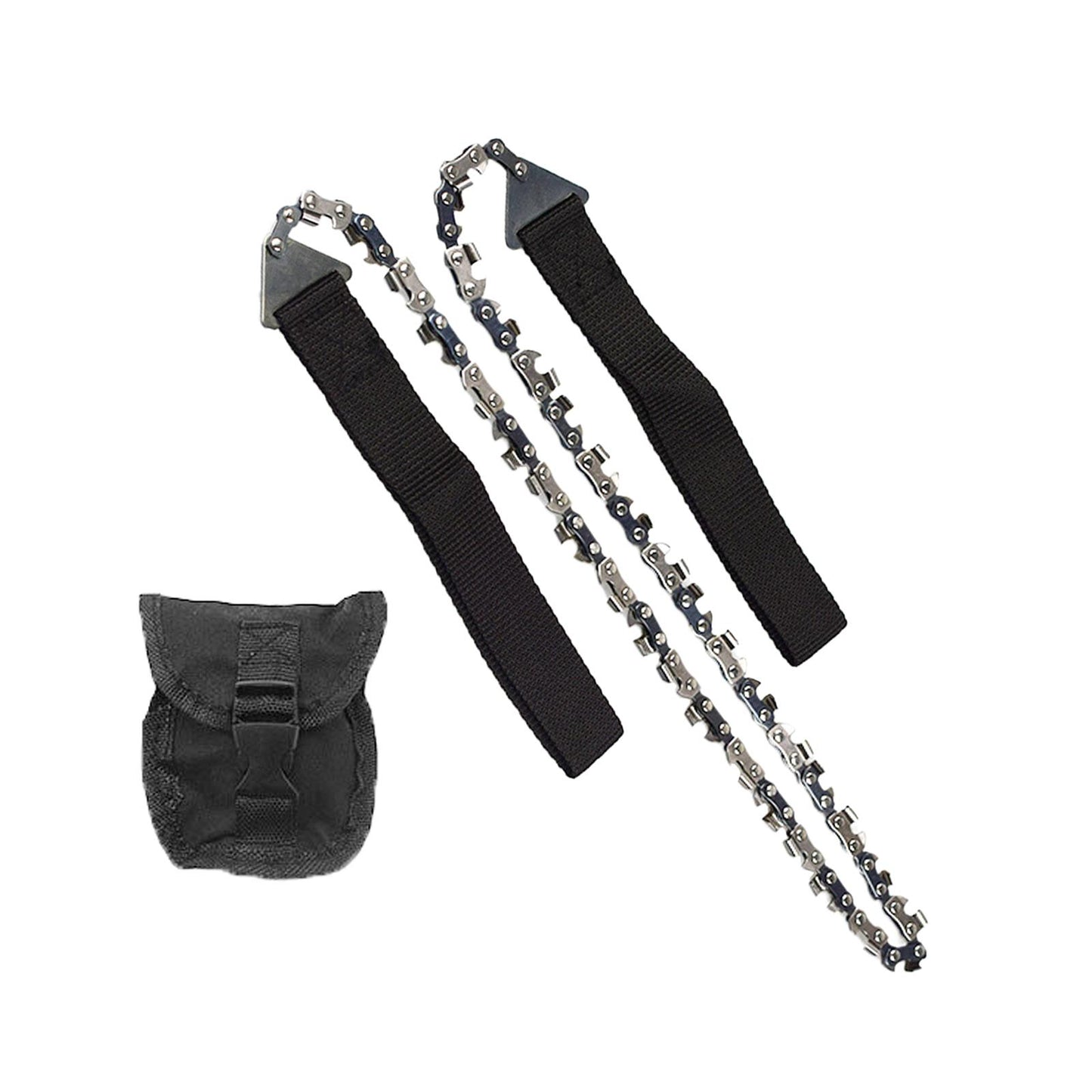 Rope Hand Chain Saw 25 High Reach Limb Hand Chain Saw with Rope Pouch Bag Black"