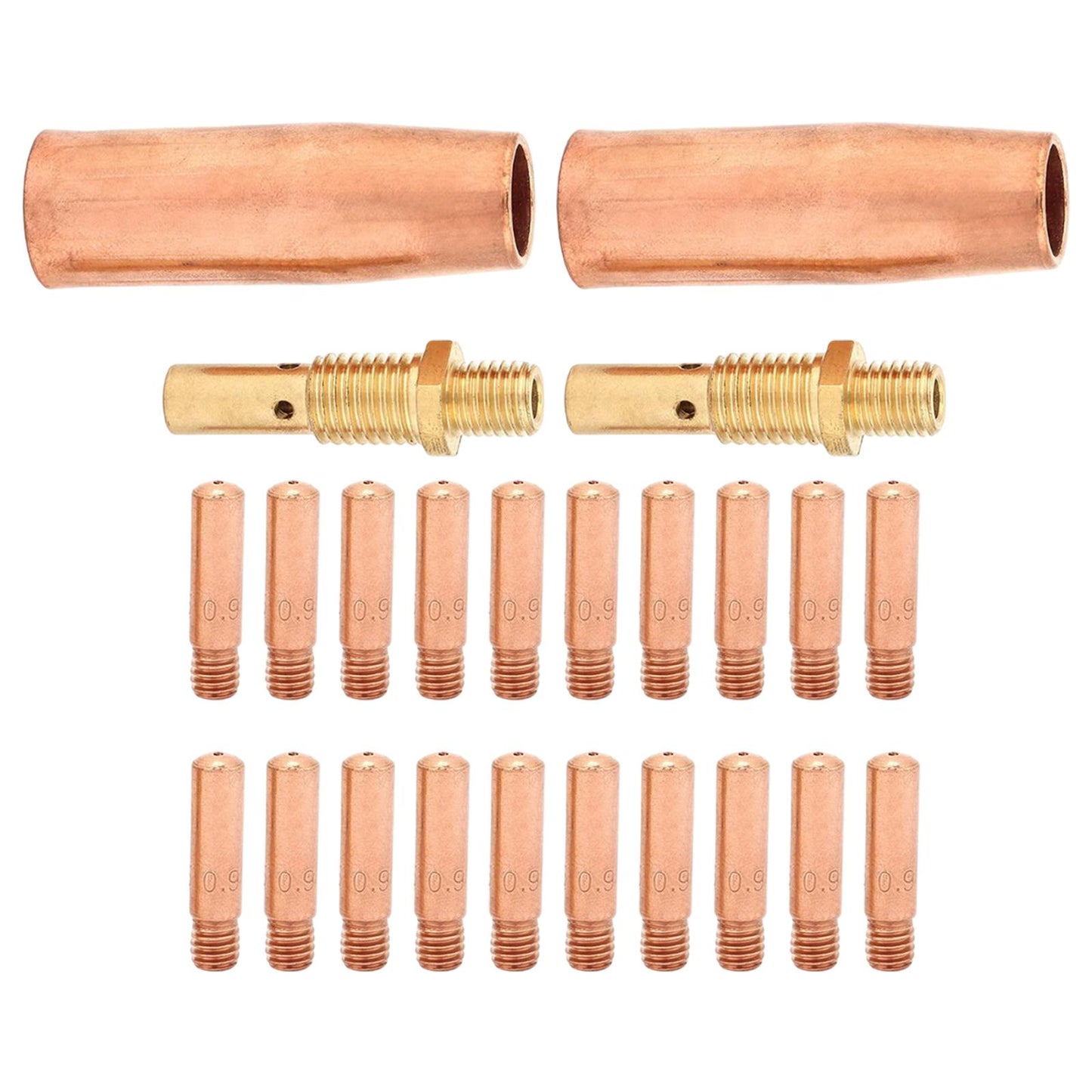 Mig Welding Kit TIP-Diffuser-Nozzle Terminal Accessories for # Mini/#1