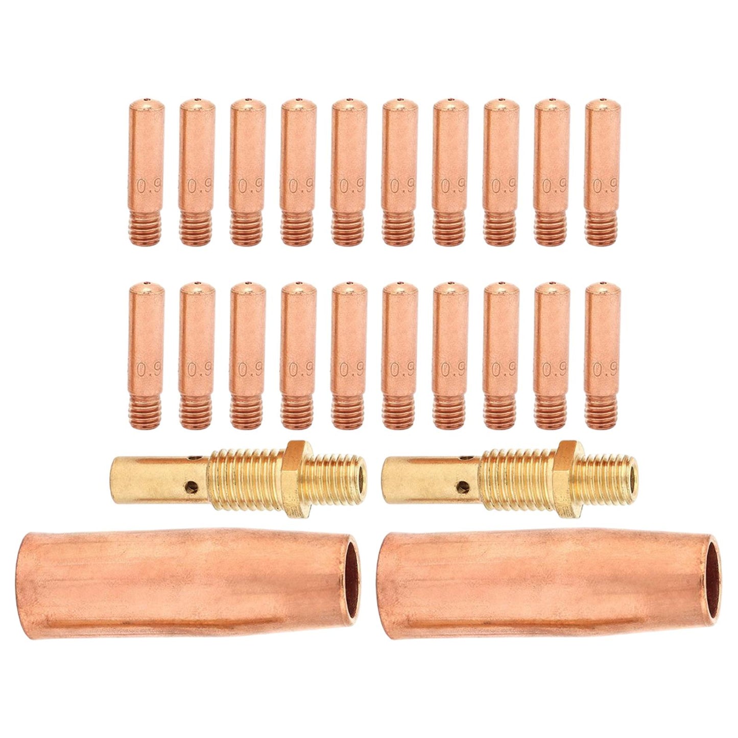 Mig Welding Kit TIP-Diffuser-Nozzle Terminal Accessories for # Mini/#1