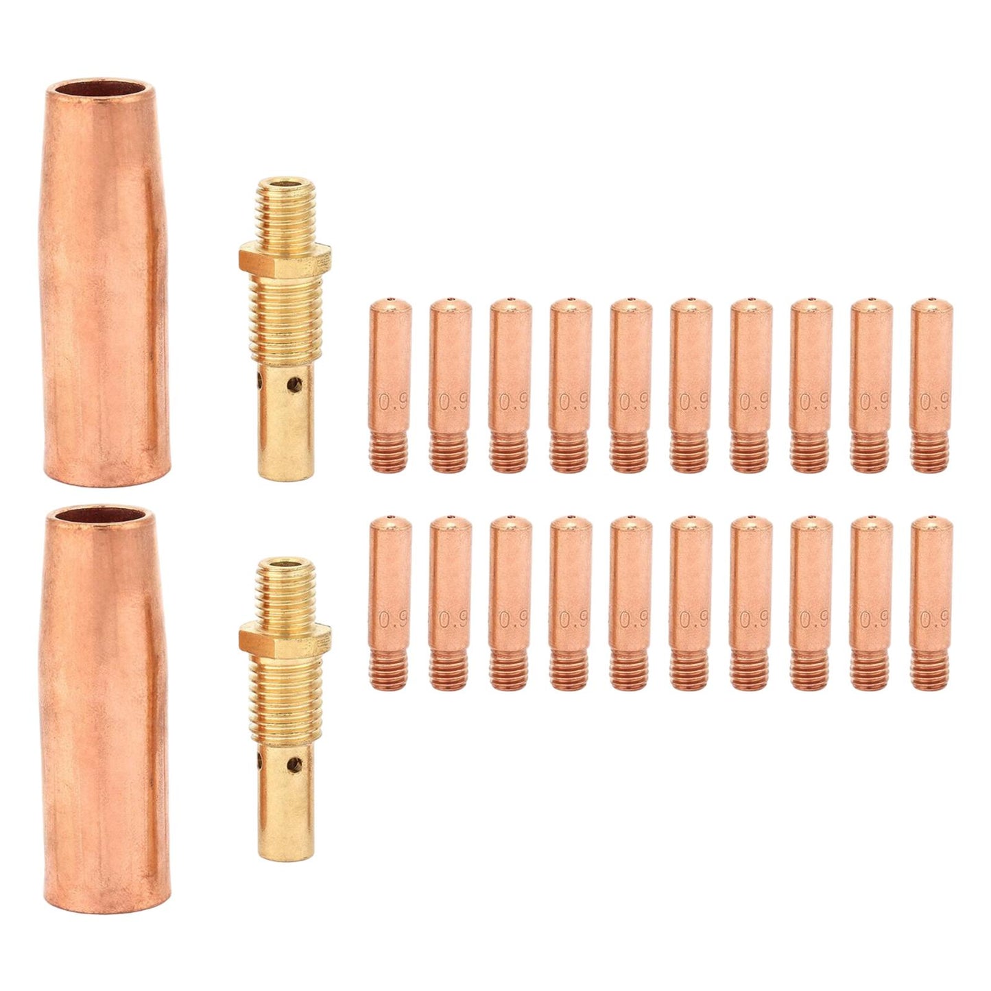 Mig Welding Kit TIP-Diffuser-Nozzle Terminal Accessories for # Mini/#1