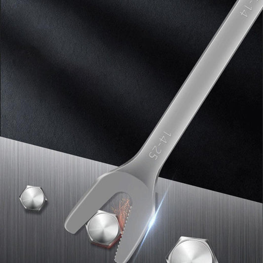 Y Shaped Wrench Spanner Universal Self-tightening Wrench White