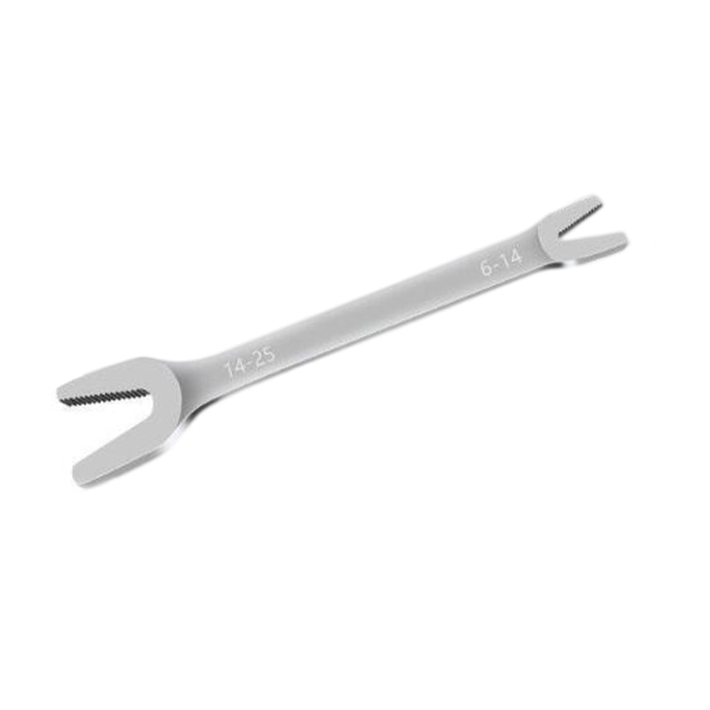 Y Shaped Wrench Spanner Universal Self-tightening Wrench White