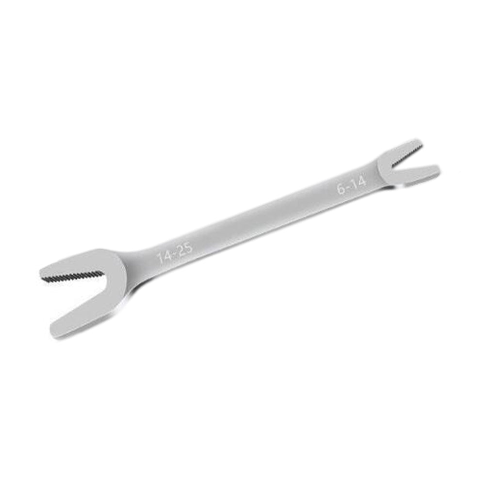 Y Shaped Wrench Spanner Universal Self-tightening Wrench White