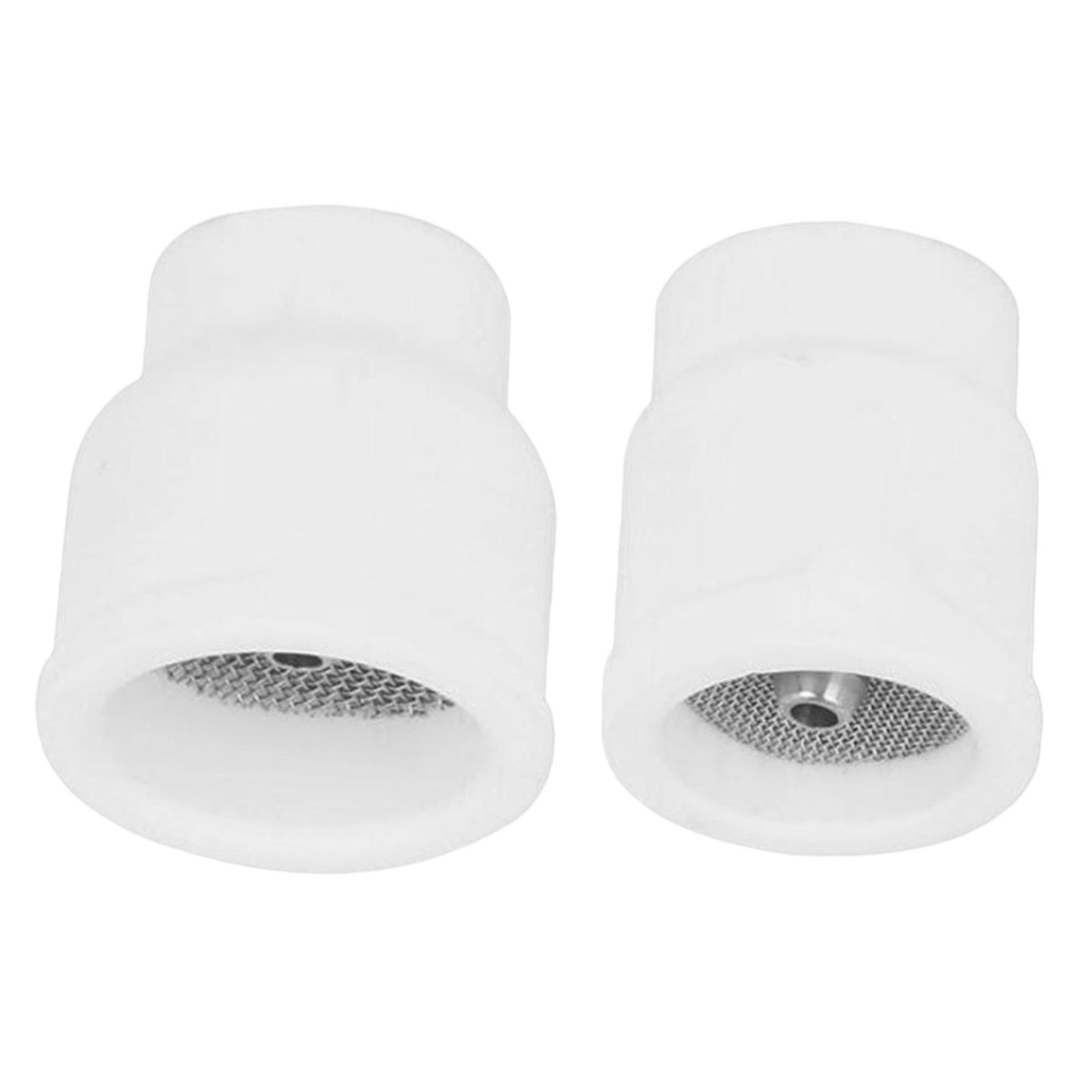 2x Ceramic Welding Cup TIG Welding Torch Accessories Kit for WP17 18 26 9 20 White
