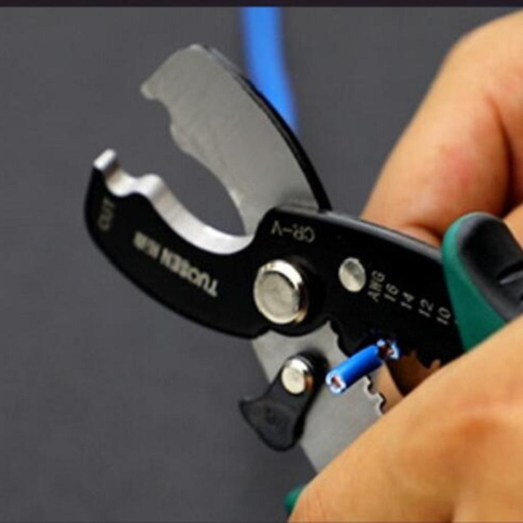Wire Stripper Cable Cutter for Jewelry Making Electricians Pull-Wire Tools