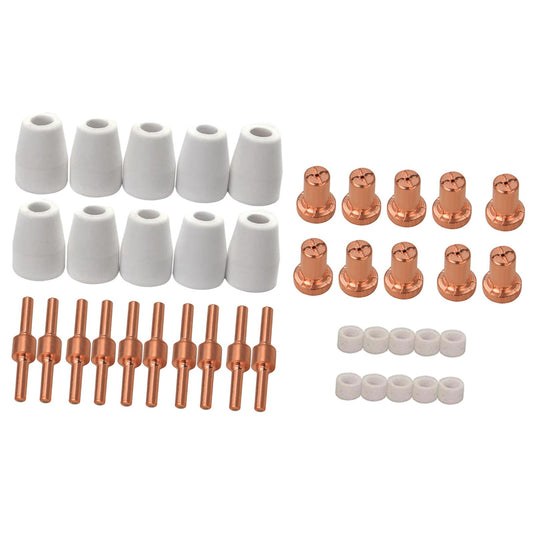 Air Plasma Cutter Kit Electrodes Consumables for PT31 Cutting Torch Parts