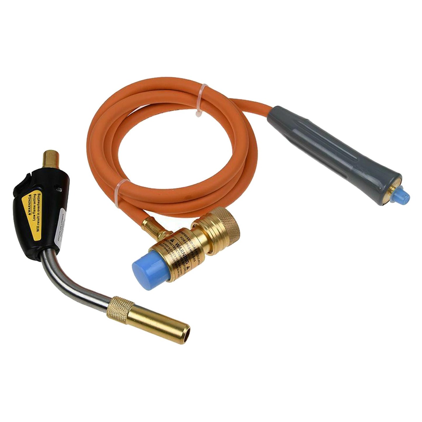 Mapp Propane Torch Adjustable Swirl Flame with 5ft Hose for Melting Welding