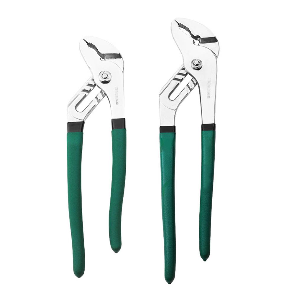 Adjustable Water Pump Pliers Adjust Tongue for Home Plumbing Removal Tool 10 Inch