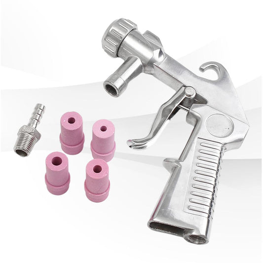 Multipurpose Air Sand Blaster Kit Siphon Derusting for Car Set A