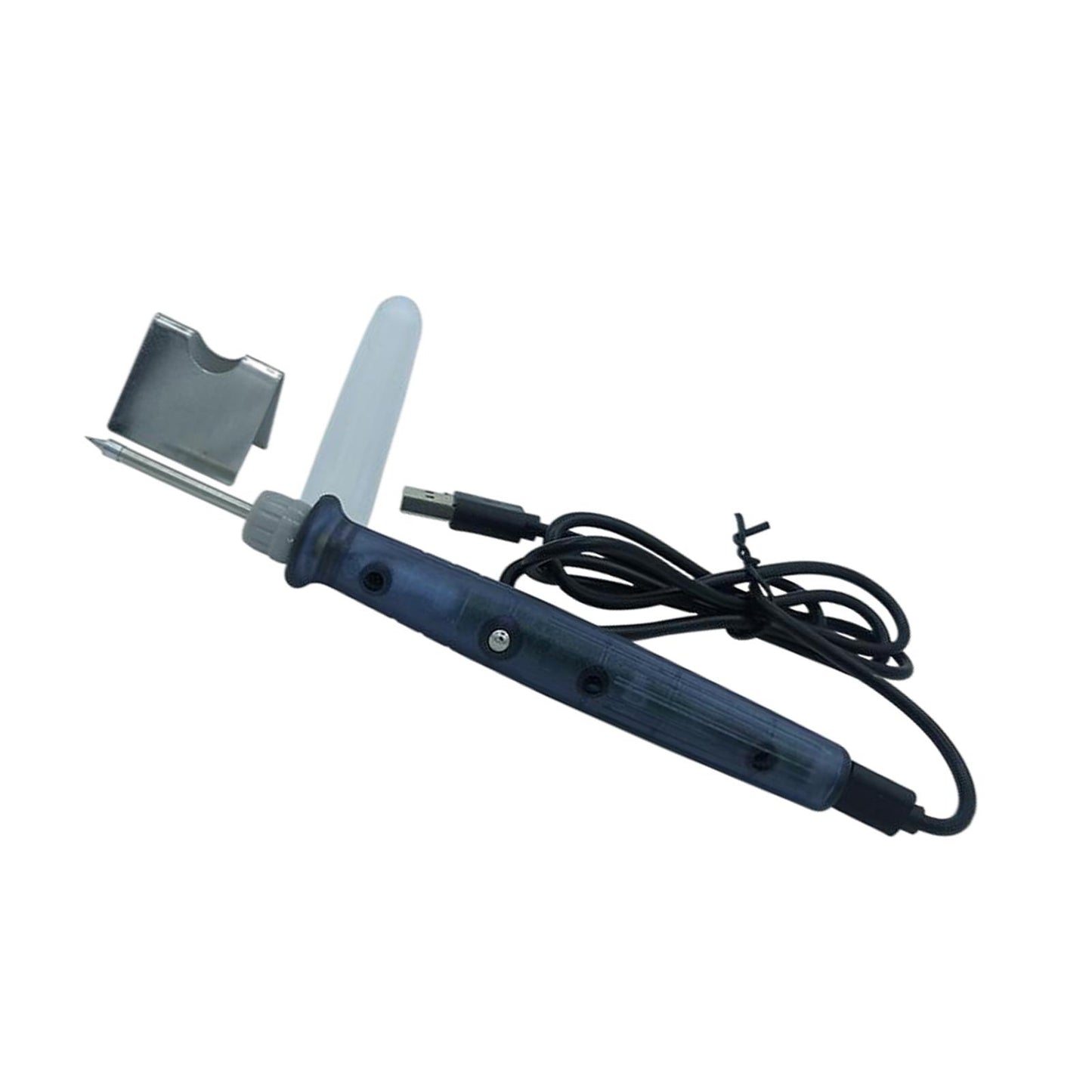 USB Soldering Iron Kit Stand 8W for Electrical Repairs Enthusiast Hobby