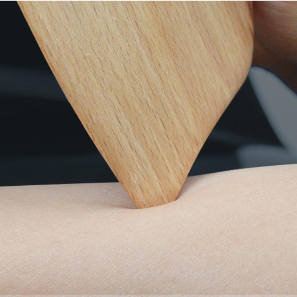 Wooden Massage Scraping Board Gua sha for Neck Shoulder for Back Legs Arms B