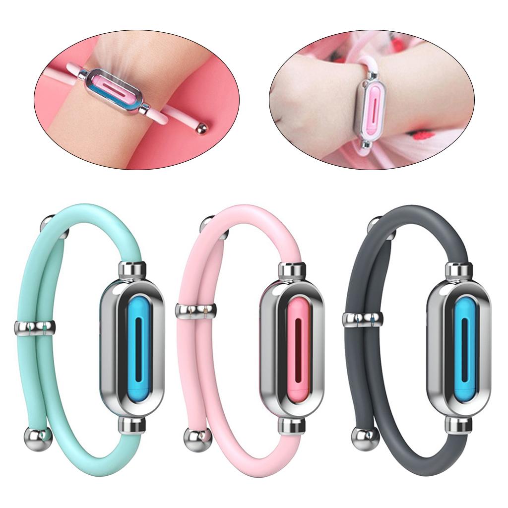 Natural Mosquito Repellent Bracelet Band for Running Hunting Fishing Blue
