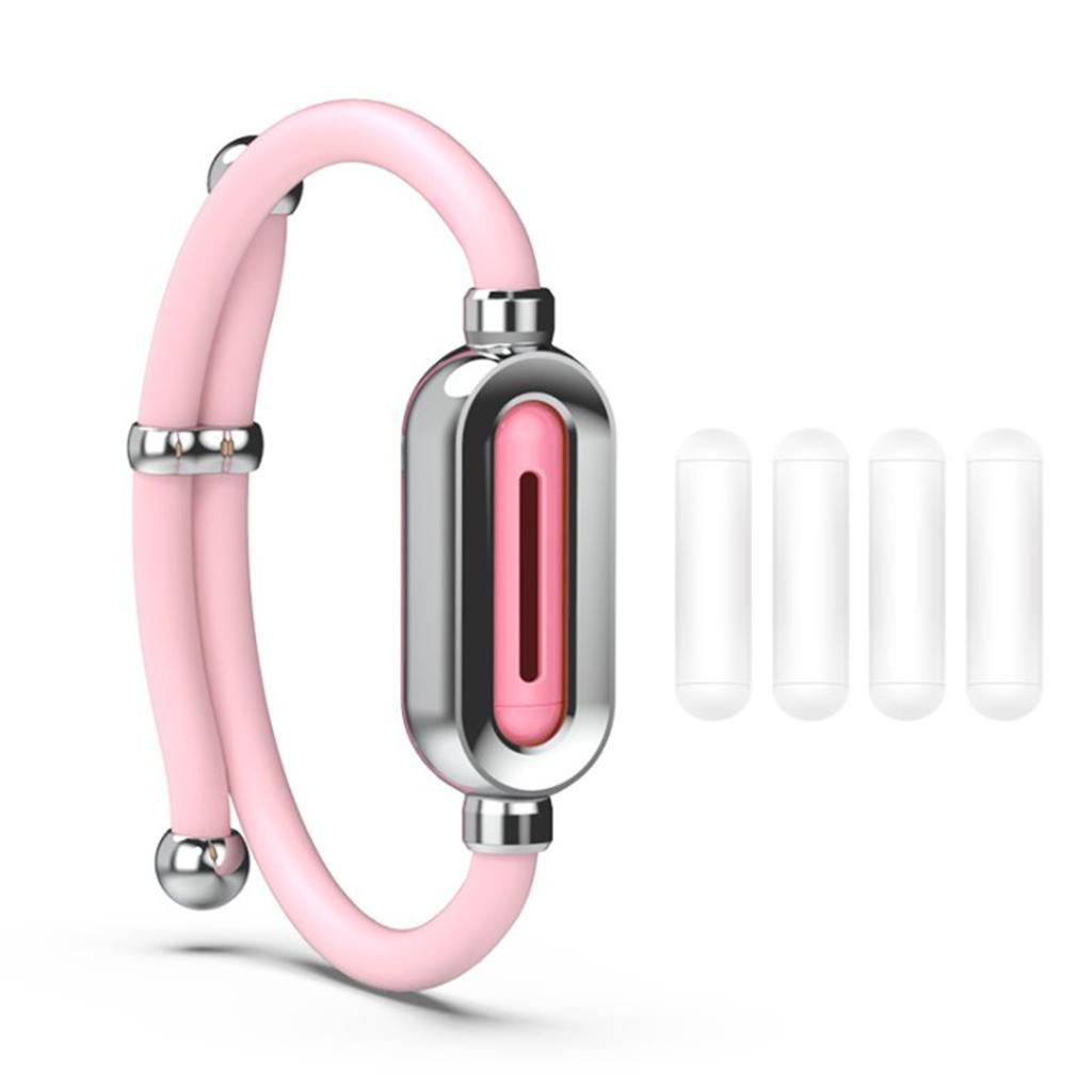 Natural Mosquito Repellent Bracelet Band for Running Hunting Fishing Pink