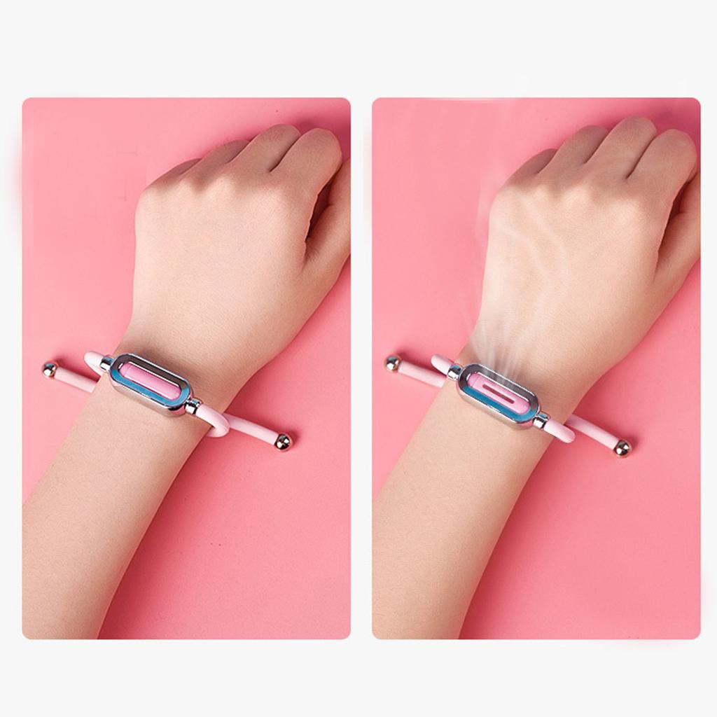Natural Mosquito Repellent Bracelet Band for Running Hunting Fishing Pink