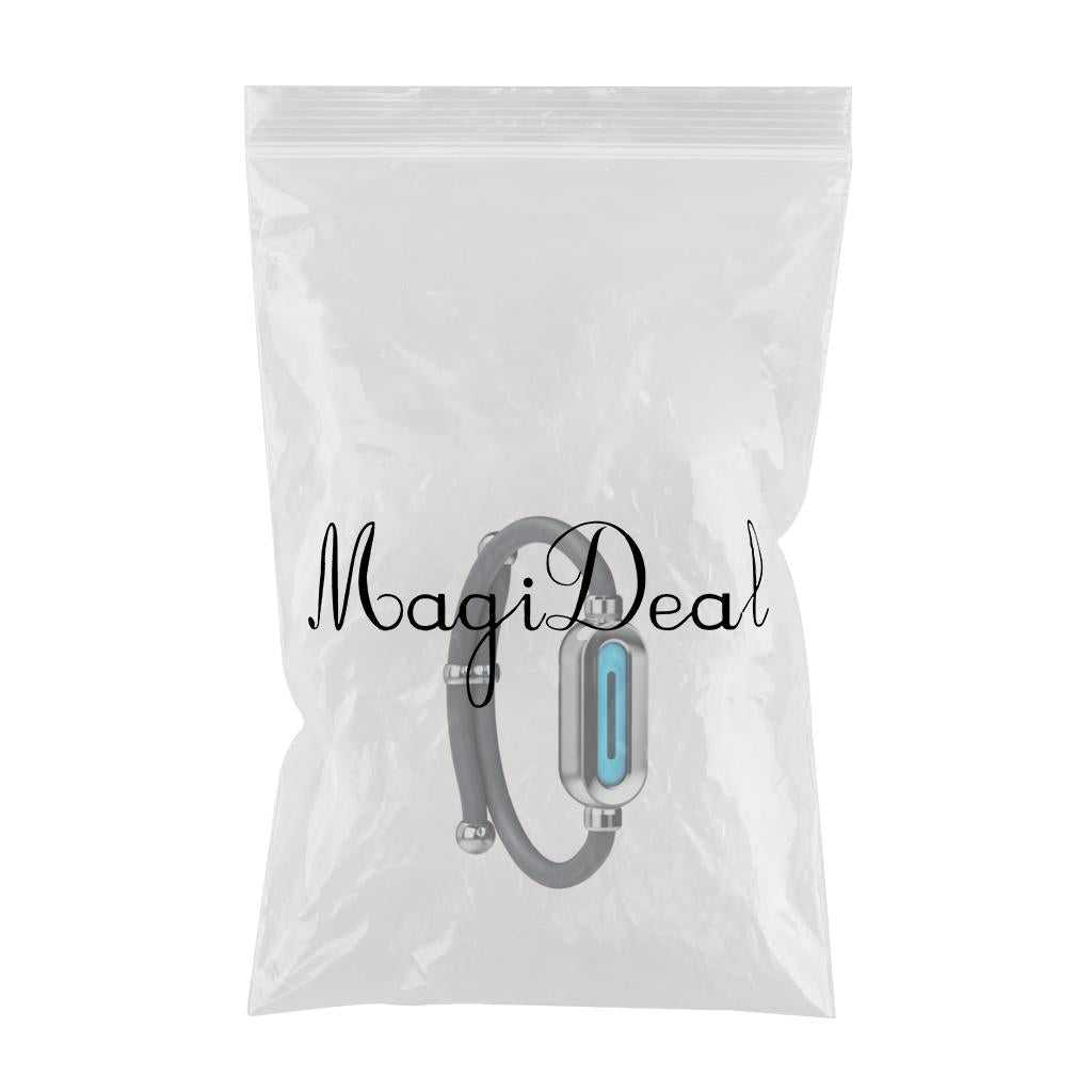Natural Mosquito Repellent Bracelet Band for Running Hunting Fishing Gray