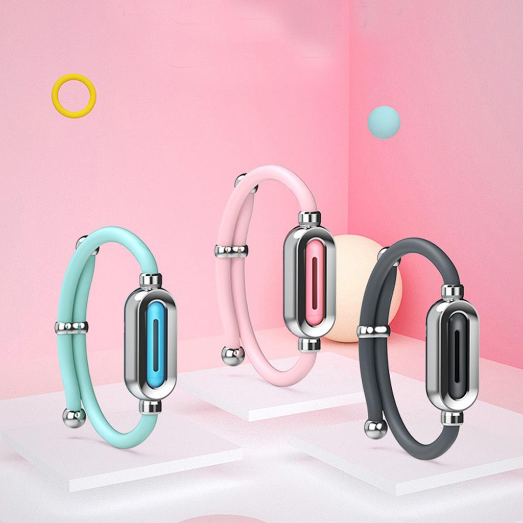 Natural Mosquito Repellent Bracelet Band for Running Hunting Fishing Gray