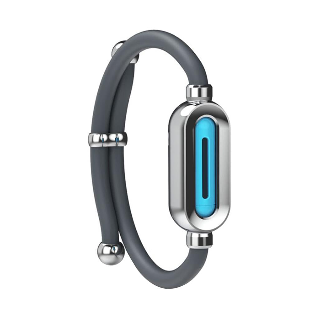 Natural Mosquito Repellent Bracelet Band for Running Hunting Fishing Gray