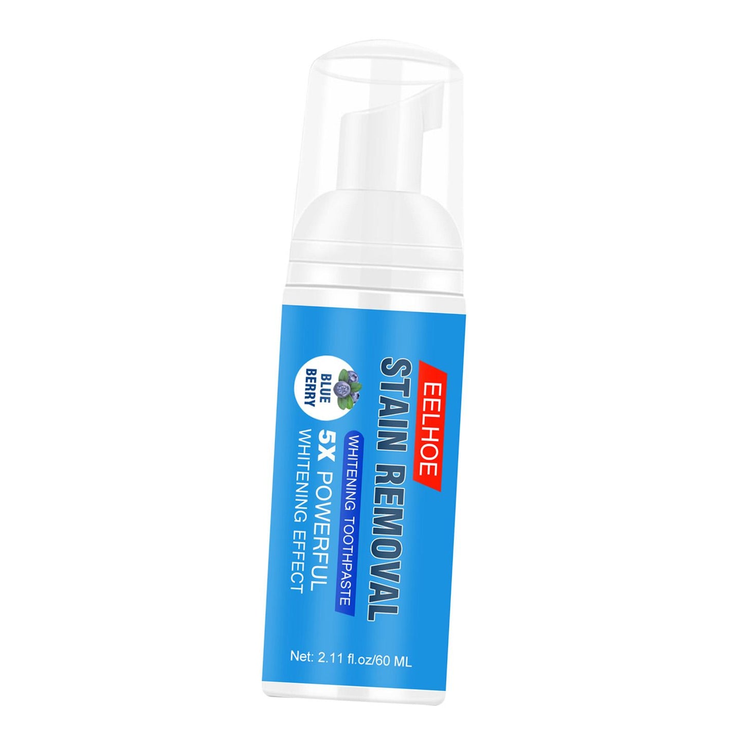 Professional Teeth Whitening Foam Freshen Breath Oral Cleaning Blueberry