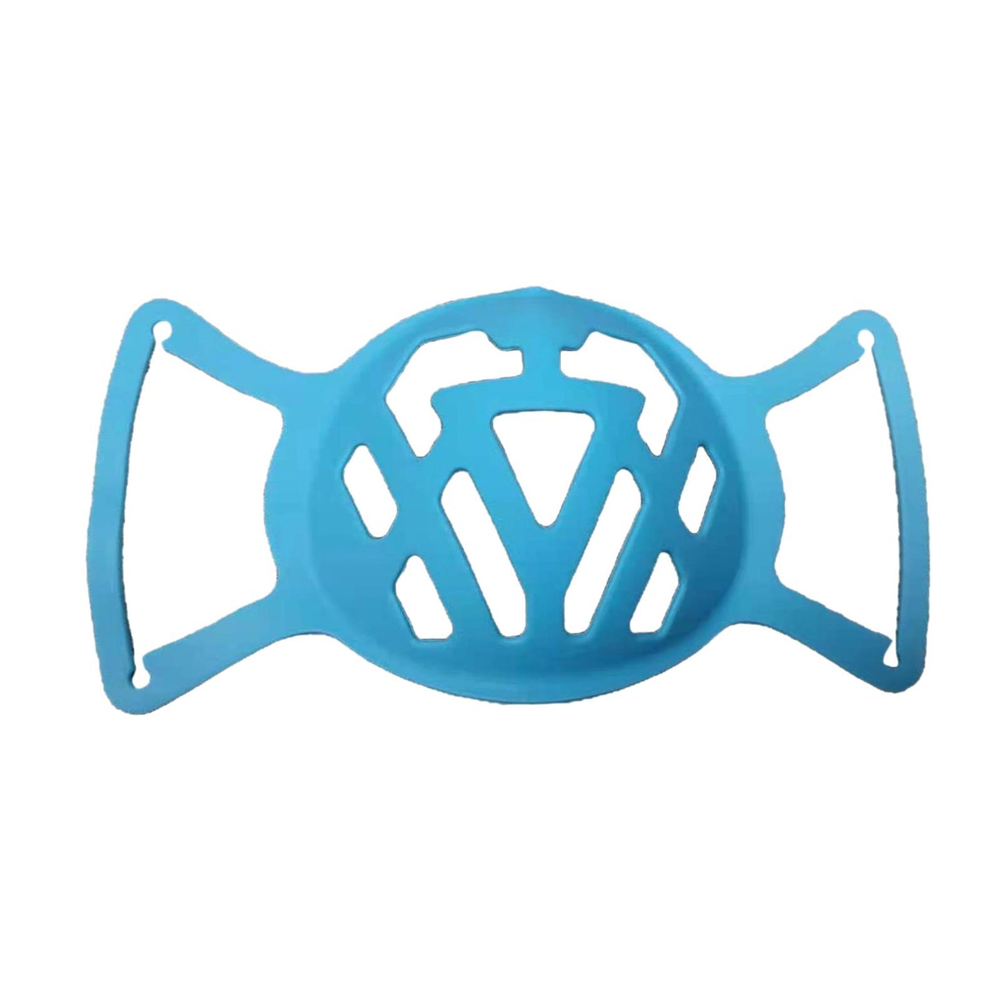 Adult Silicone Mouth 3D Bracket Support Frame Covers for Face Mask Blue