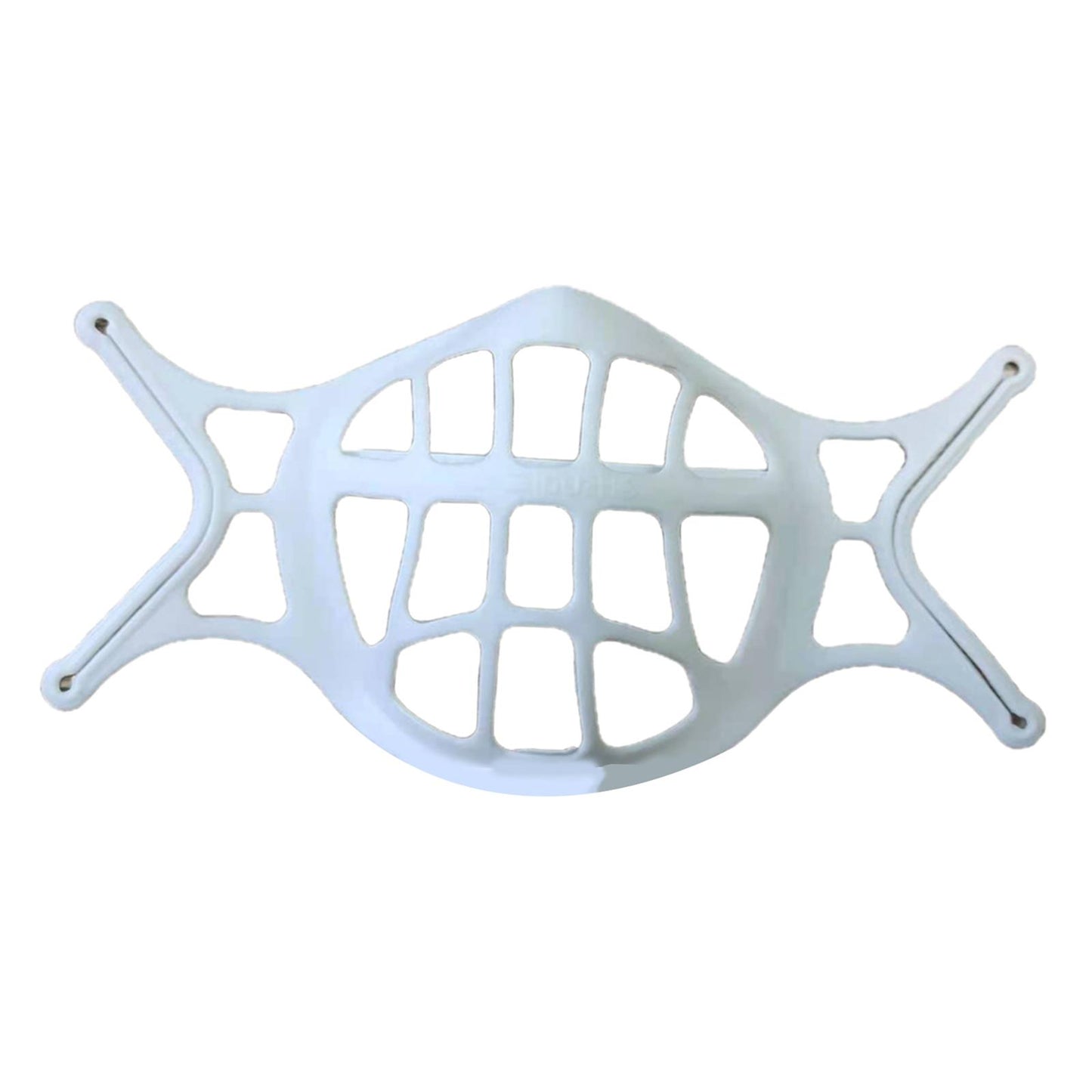 Adult Silicone Mouth 3D Bracket Support Frame Covers for Face Mask White