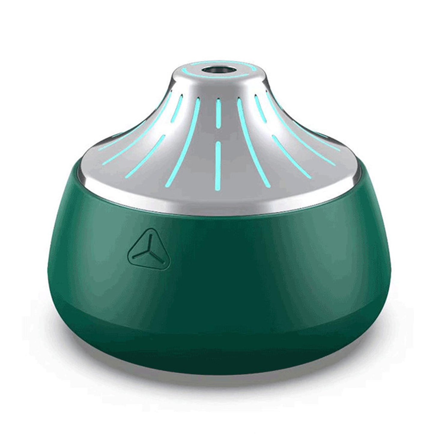 200ml USB Air Humidifier with Colorful Led Light Gifts  Green Silver