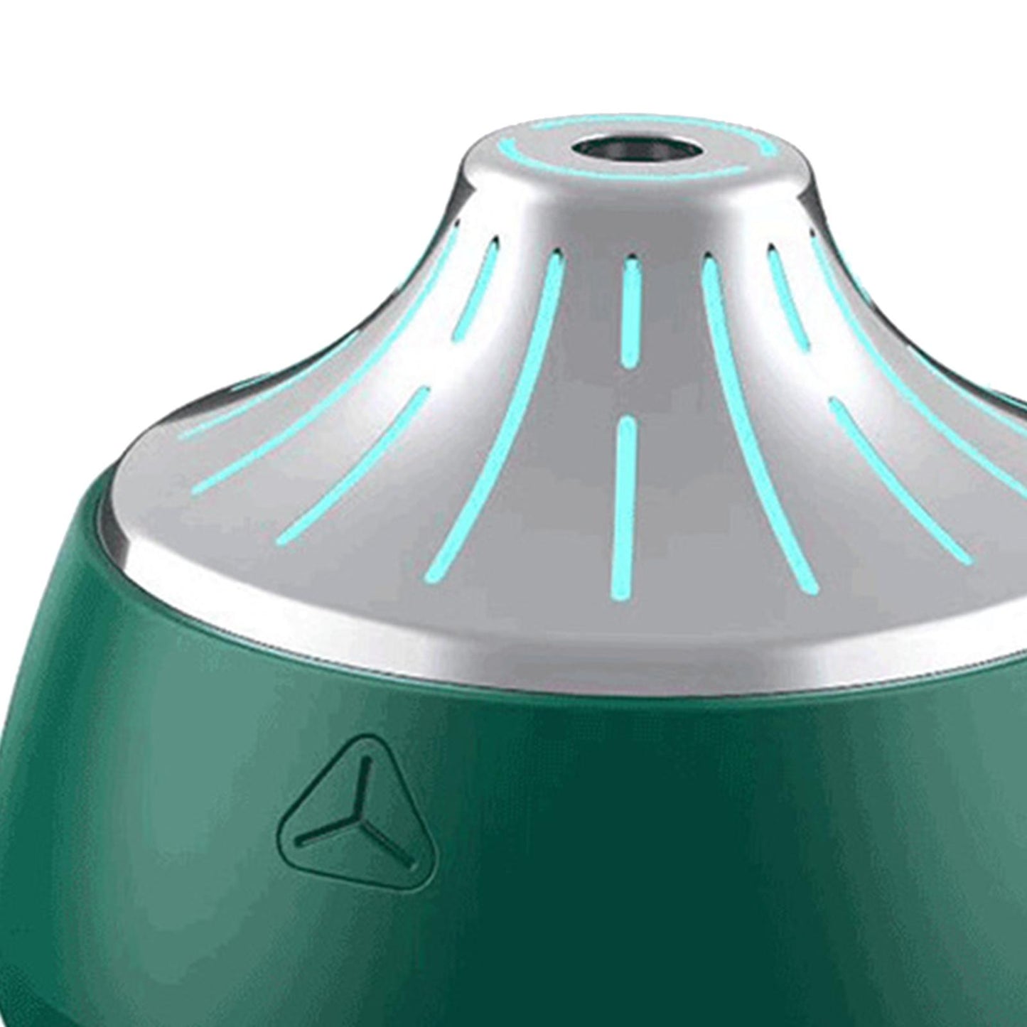 200ml USB Air Humidifier with Colorful Led Light Gifts  Green Silver