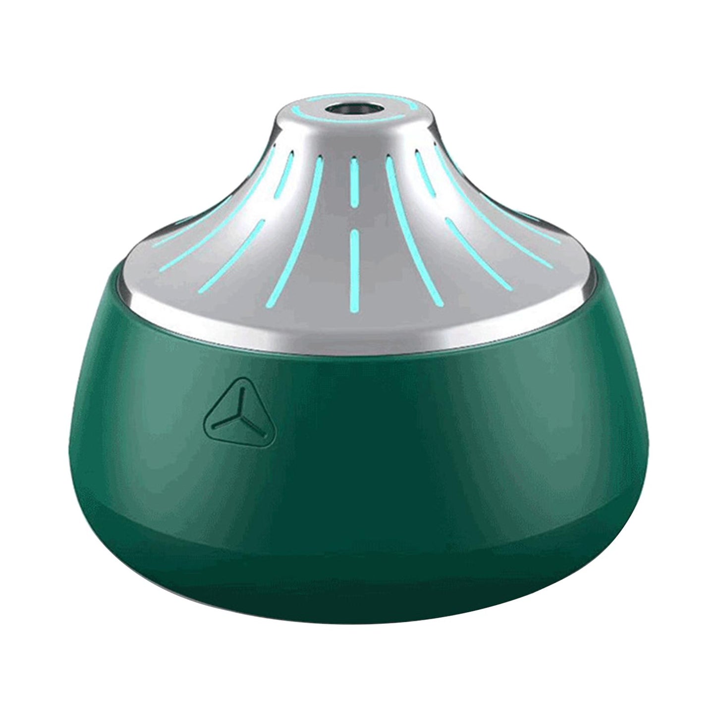 200ml USB Air Humidifier with Colorful Led Light Gifts  Green Silver