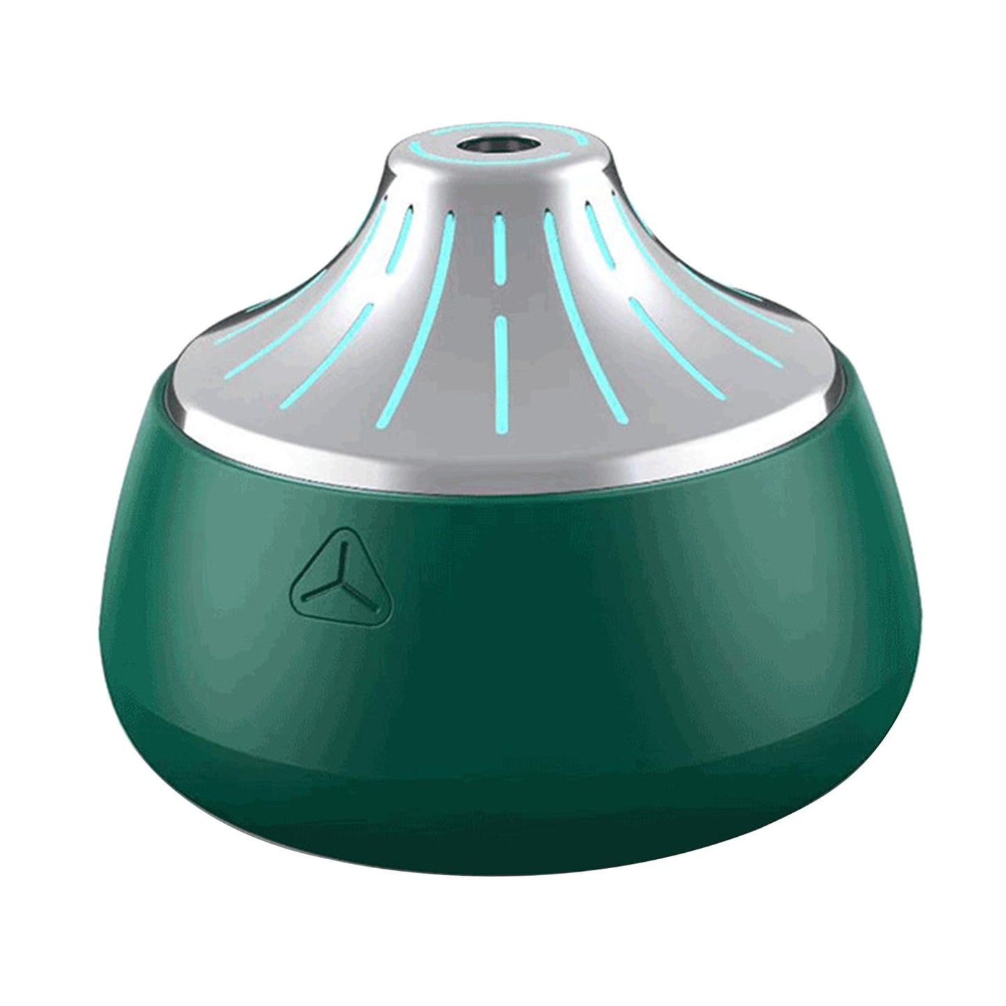 200ml USB Air Humidifier with Colorful Led Light Gifts  Green Silver
