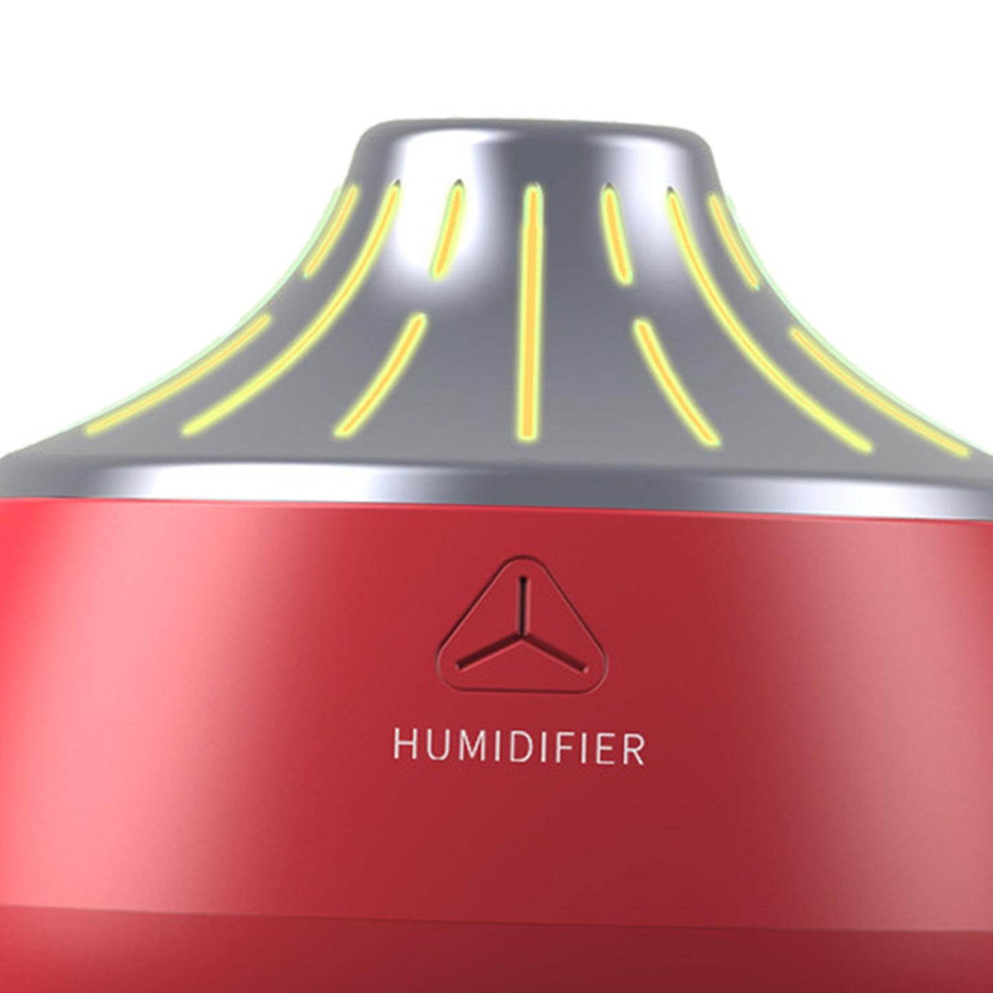 200ml USB Air Humidifier with Colorful Led Light Gifts  Red