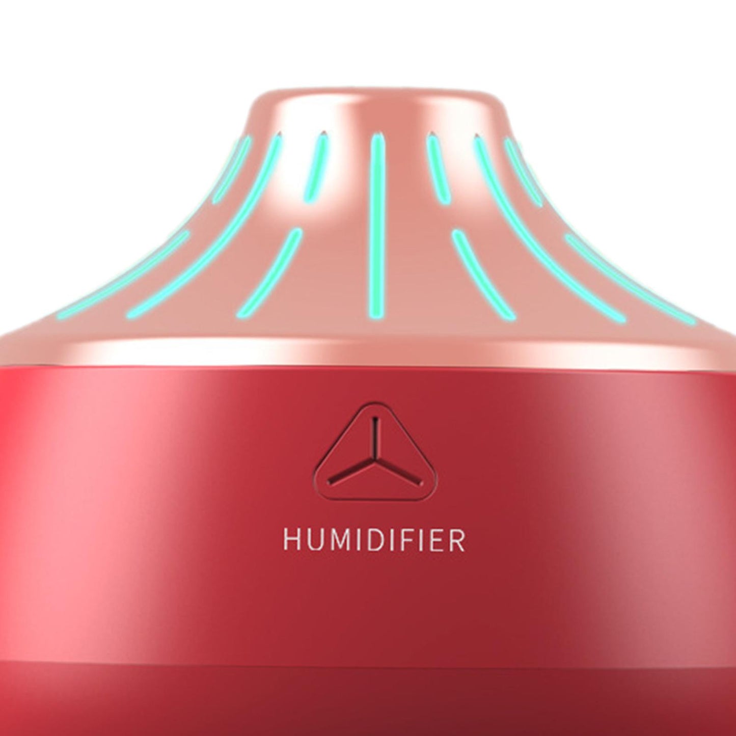 200ml USB Air Humidifier with Colorful Led Light Gifts  Red Rose Gold