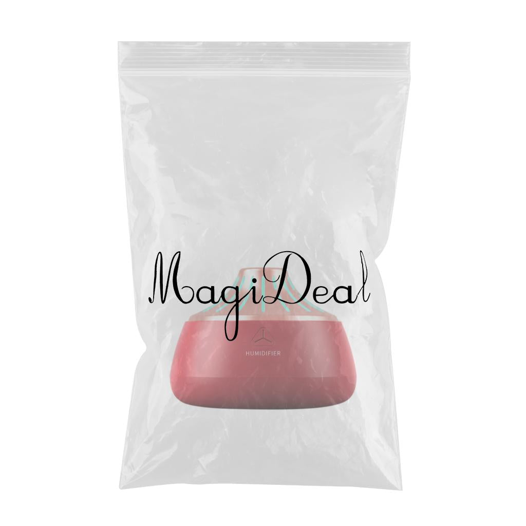 200ml USB Air Humidifier with Colorful Led Light Gifts  Red Rose Gold