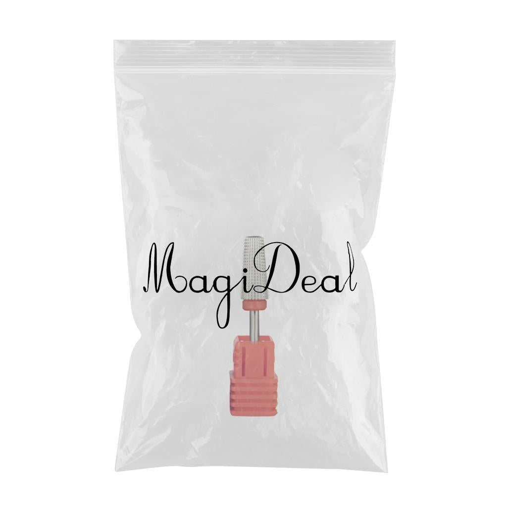 Multi-functions Salon Electric Pedicure Files Nail Drill Bit for Reshaping Red F