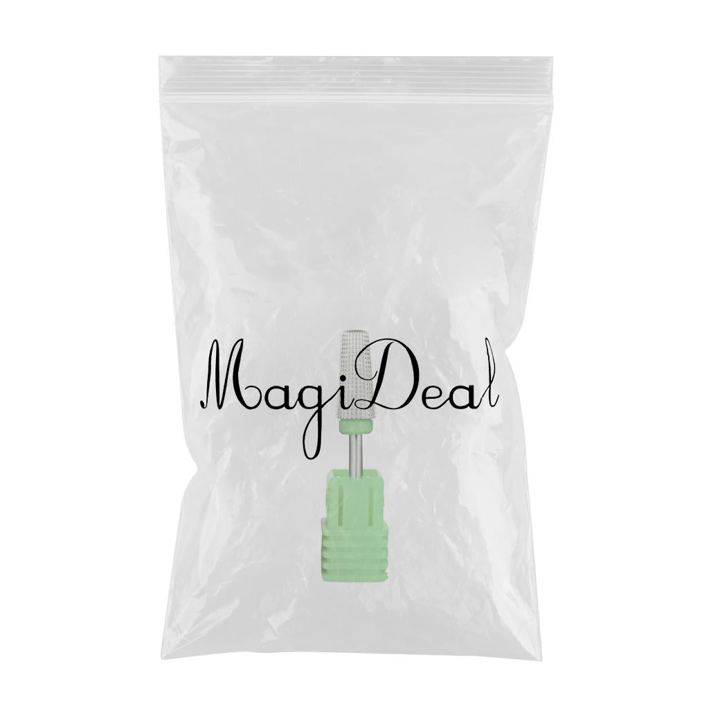 Multi-functions Salon Electric Pedicure Files Nail Drill Bit for Reshaping Green C