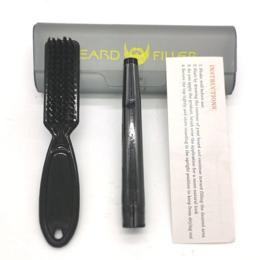 Beard Pencil Filler For Men Male Mustache Repair Shape  dark brown