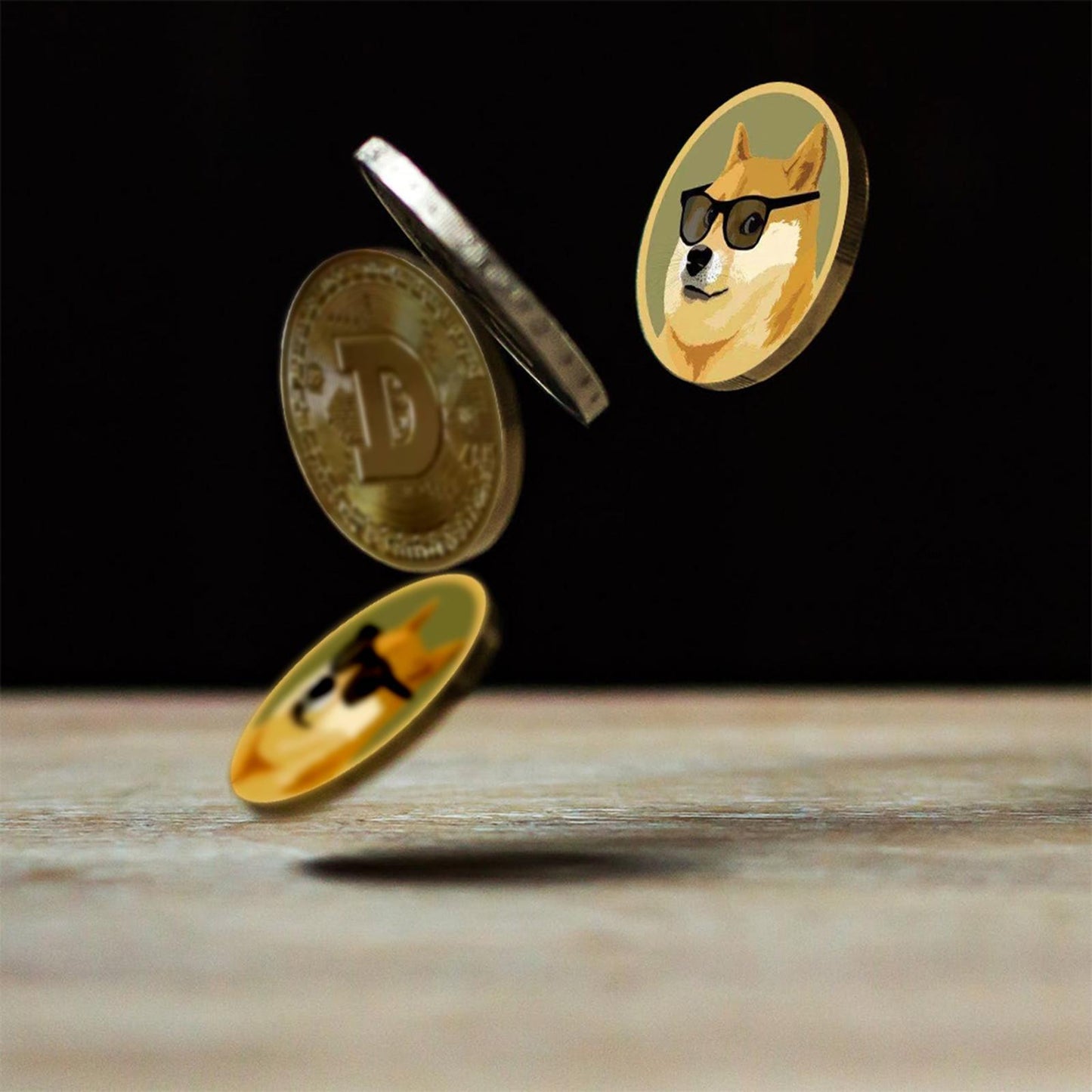 Alloy Dogecoin 2021 Cryptocurrency Collectors Doge Coin Token Style 2