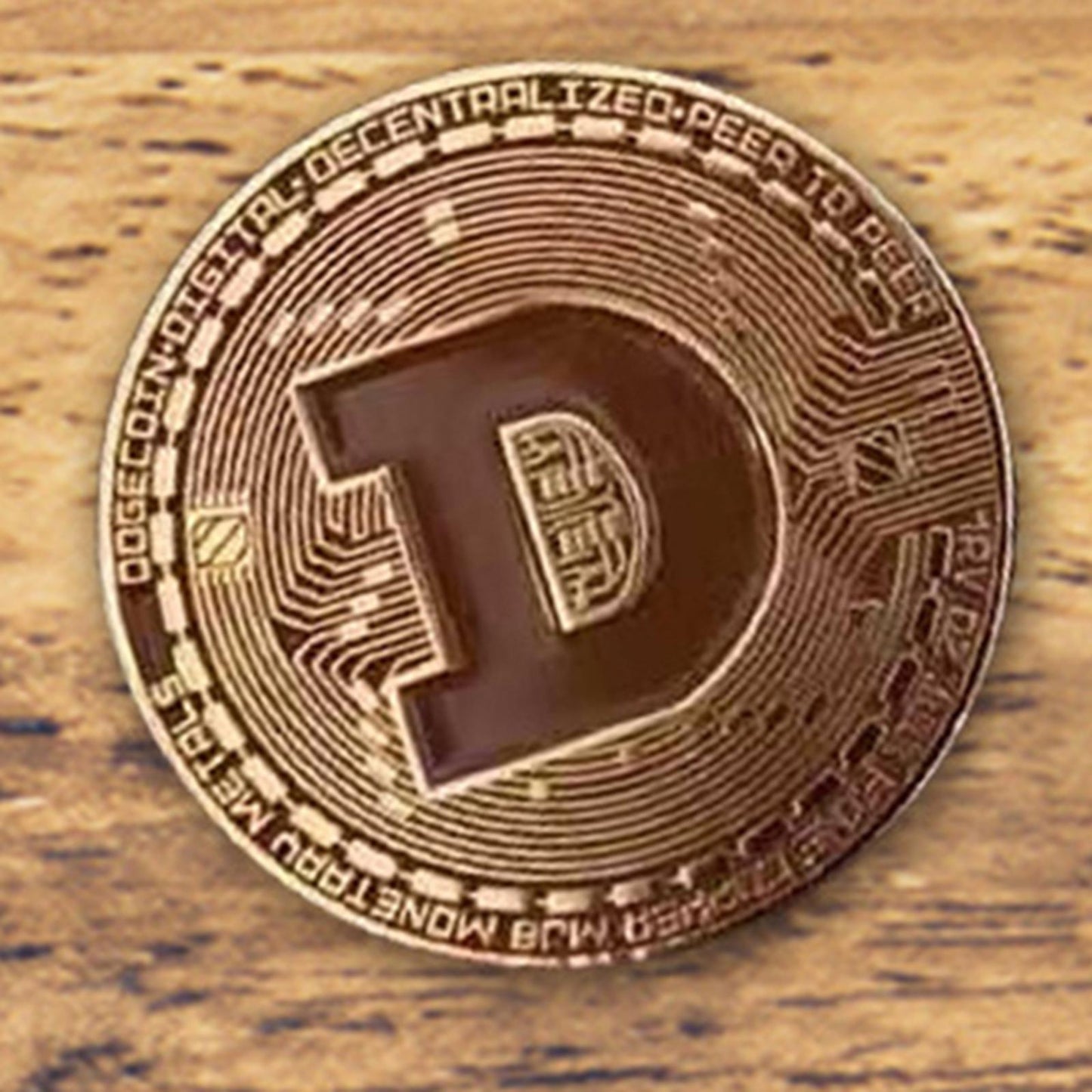 Alloy Dogecoin 2021 Cryptocurrency Collectors Doge Coin Token Style 3