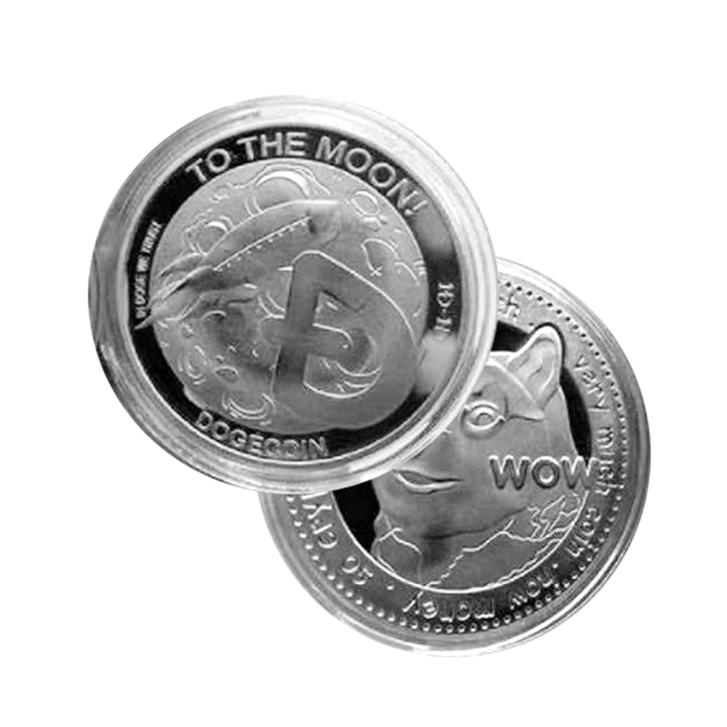 Alloy Dogecoin 2021 Cryptocurrency Collectors Doge Coin Token Style 4