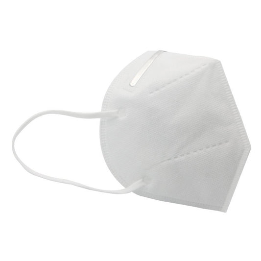 Outdoor Sport Cooler Fan Face Mask Fan Make Breathing Easier White