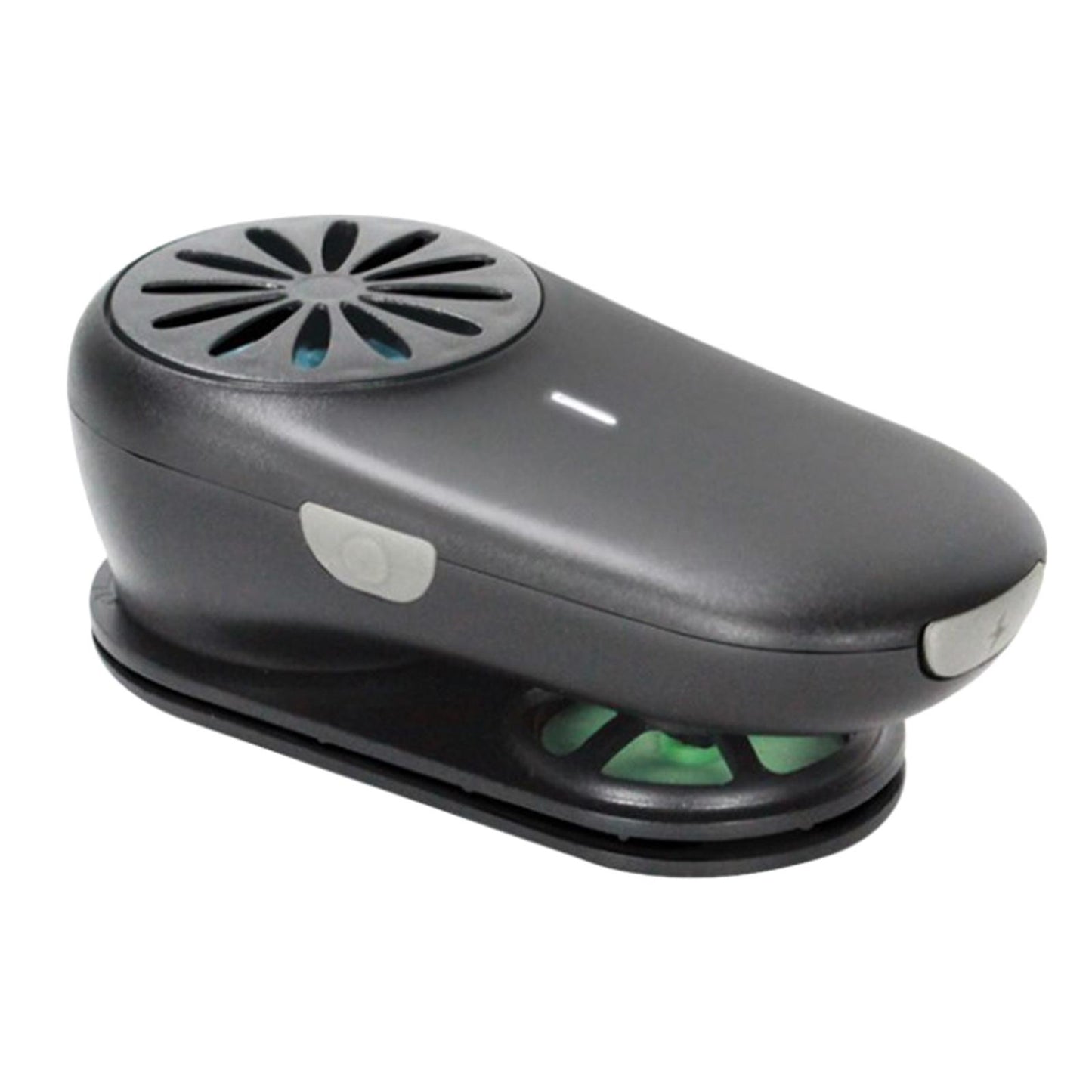 Outdoor Sport Cooler Fan Face Mask Fan Make Breathing Easier White