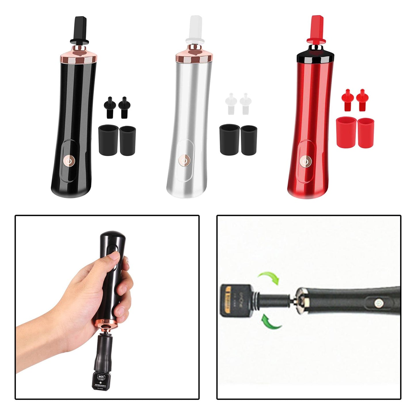 Electric Liquid Shaker Eyelash Glue Mixer Liquid Shaking Red