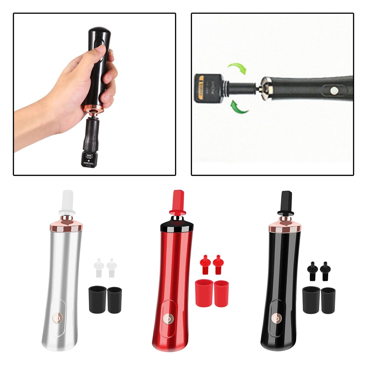 Electric Liquid Shaker Eyelash Glue Mixer Liquid Shaking Red