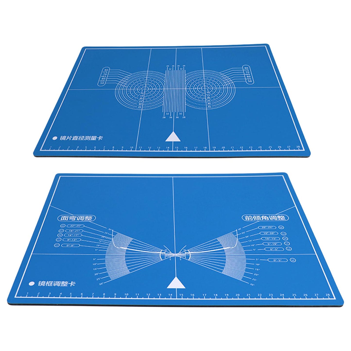 Double Side Glasses Frame Adjustment Test Card Plate Repair Frame Adjustment