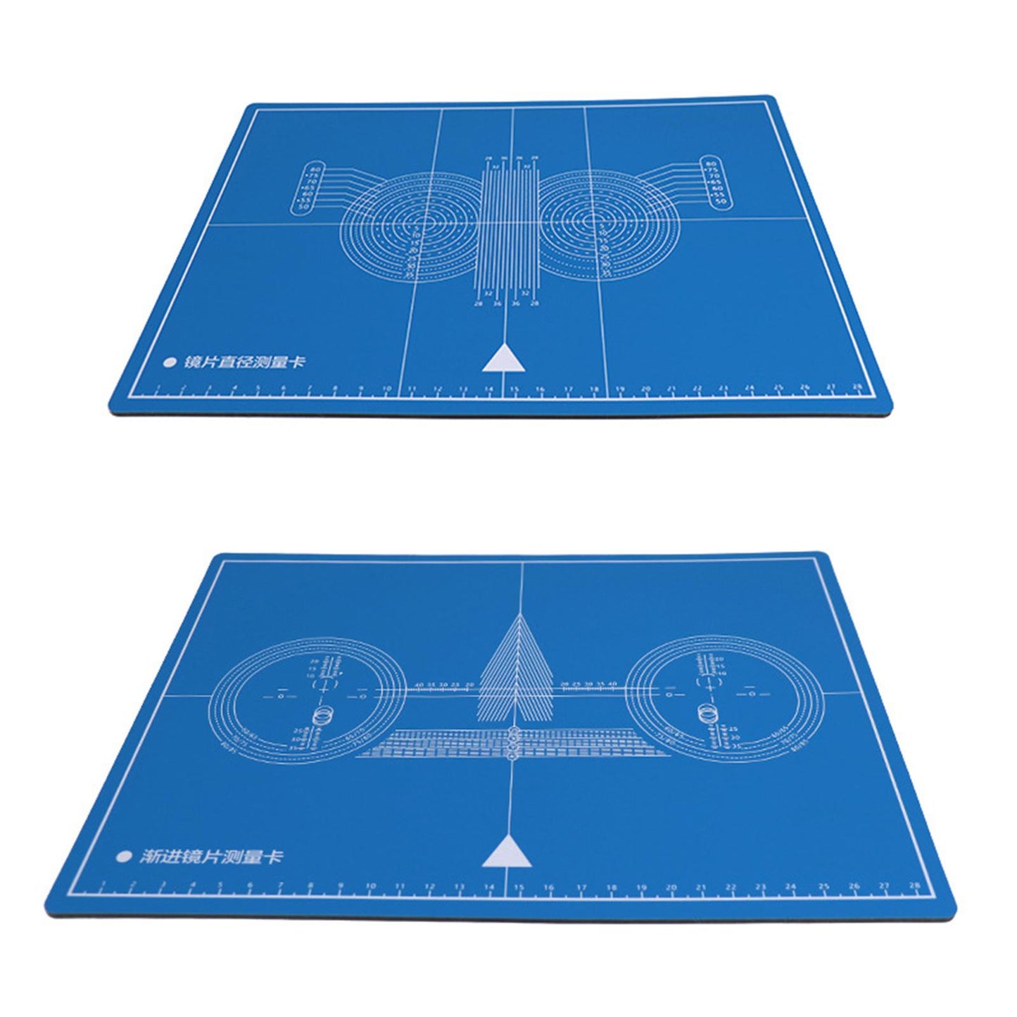 Double Side Glasses Frame Adjustment Test Card Plate Repair Lens Test