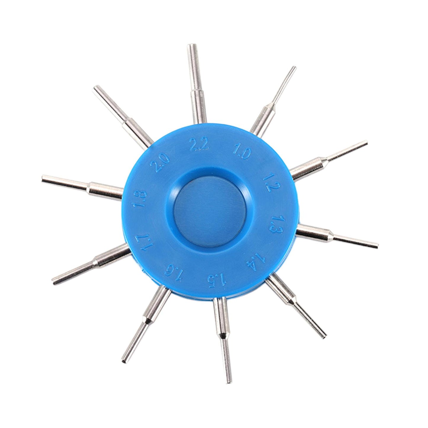 High Accuracy Glasses Hole Measuring Tool Eyeglass Repair Tool 10 Size