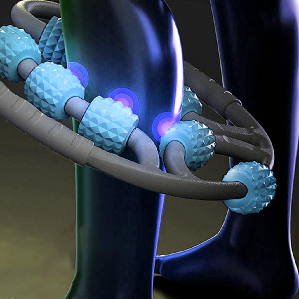 Foam Roller Muscle Roller for Legs Pain Relief Leg Circulation Massager Blue