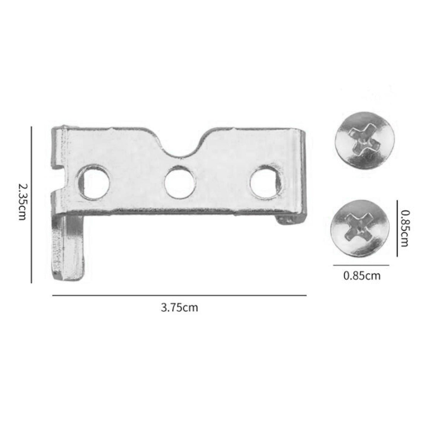 Electric Push Scissors Holder Kit for WAHL 8148 Parts for Haircutting Silver