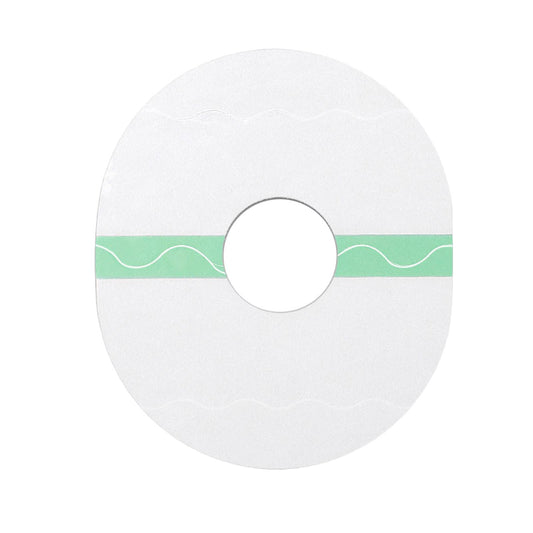 25Pcs Sensor Covers Adhesive Patches Transparent Precut for Shower Oval