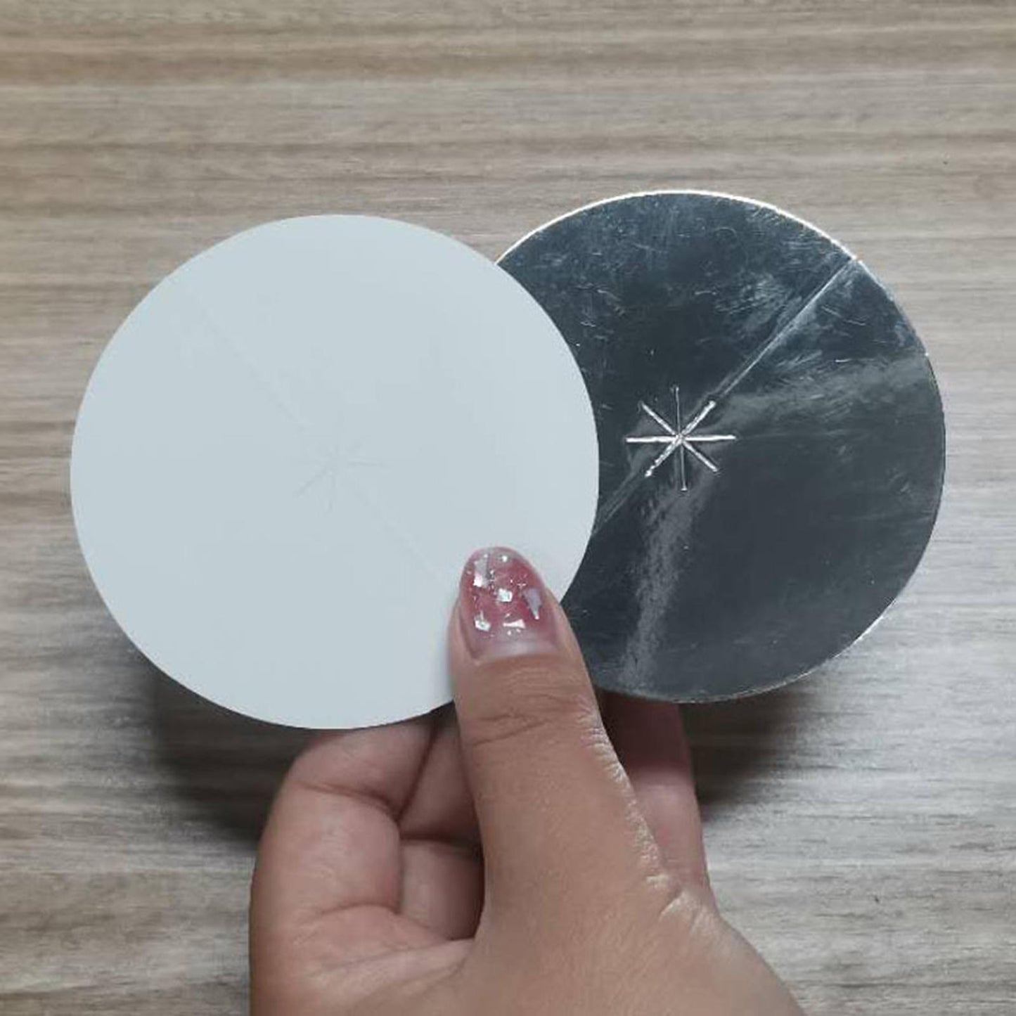 50pcs Candles Drip Protectors Personal Protective Disk Supplies for Ear Care