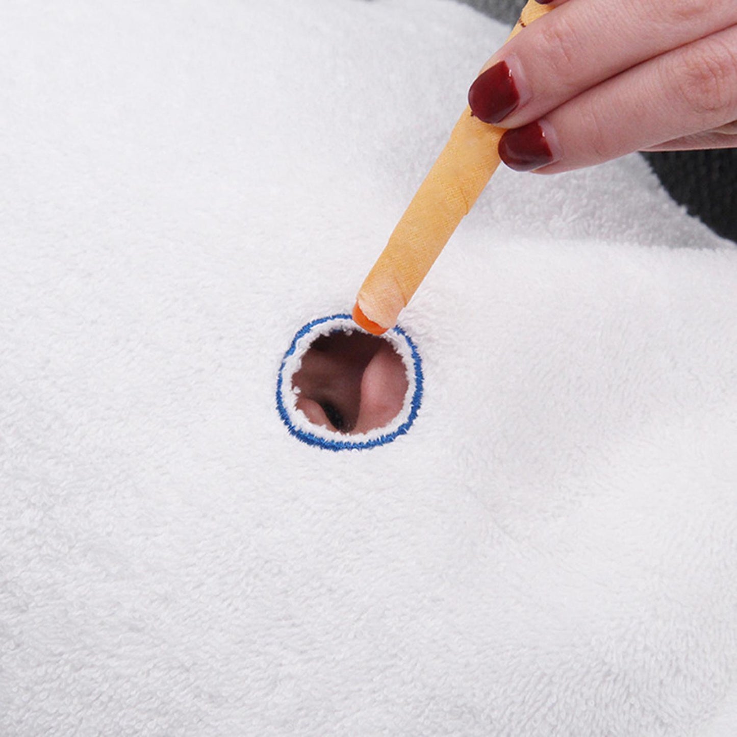 1 Piece Ear Candling Treatment Towel Protective Towel Improve Comfort Safety